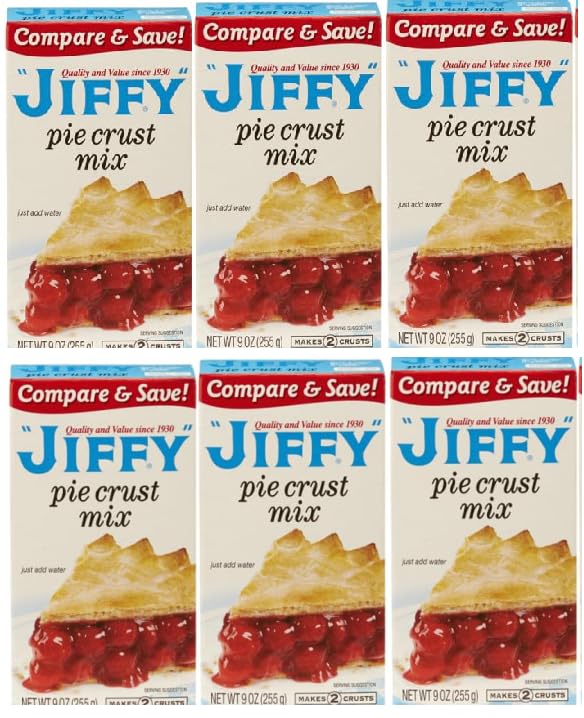 Pie Crust Mix (Pack Of 6 Boxes) 9 oz. Each
