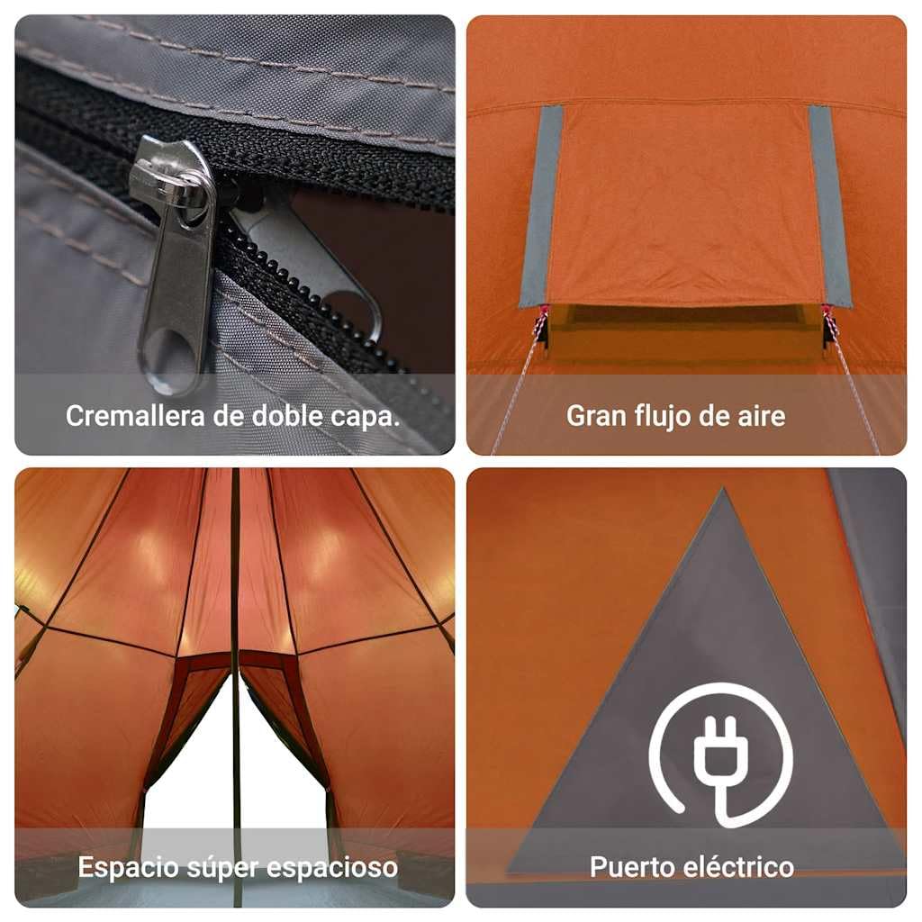 vidaXL Tienda de Camping Tiendas de Camping Tienda de campaña