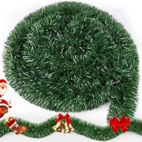 Weihnachtsdeko Tannengirlande Künstlich Wie Echt 10M - Künstliche Tannengirlande Spritzguss, Perfekt für Weihnachtsdeko Aussen Innen Outdoor Außen Tür Draußen Baum Haustür Treppengeländer Türrahmen