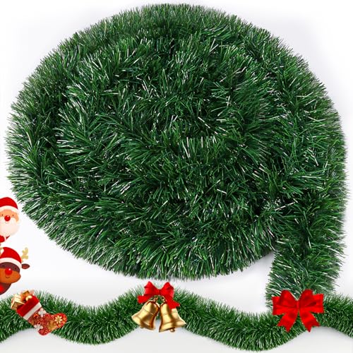 Weihnachtsdeko Tannengirlande Künstlich Wie Echt 10M - Künstliche...