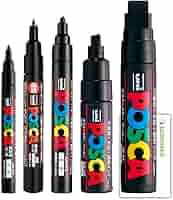 三菱鉛筆 POSCA 水性マーカーPC−5M 8本セット×10箱（80本）