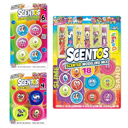 Scentos Scented Slime Dough and Compound Bundle