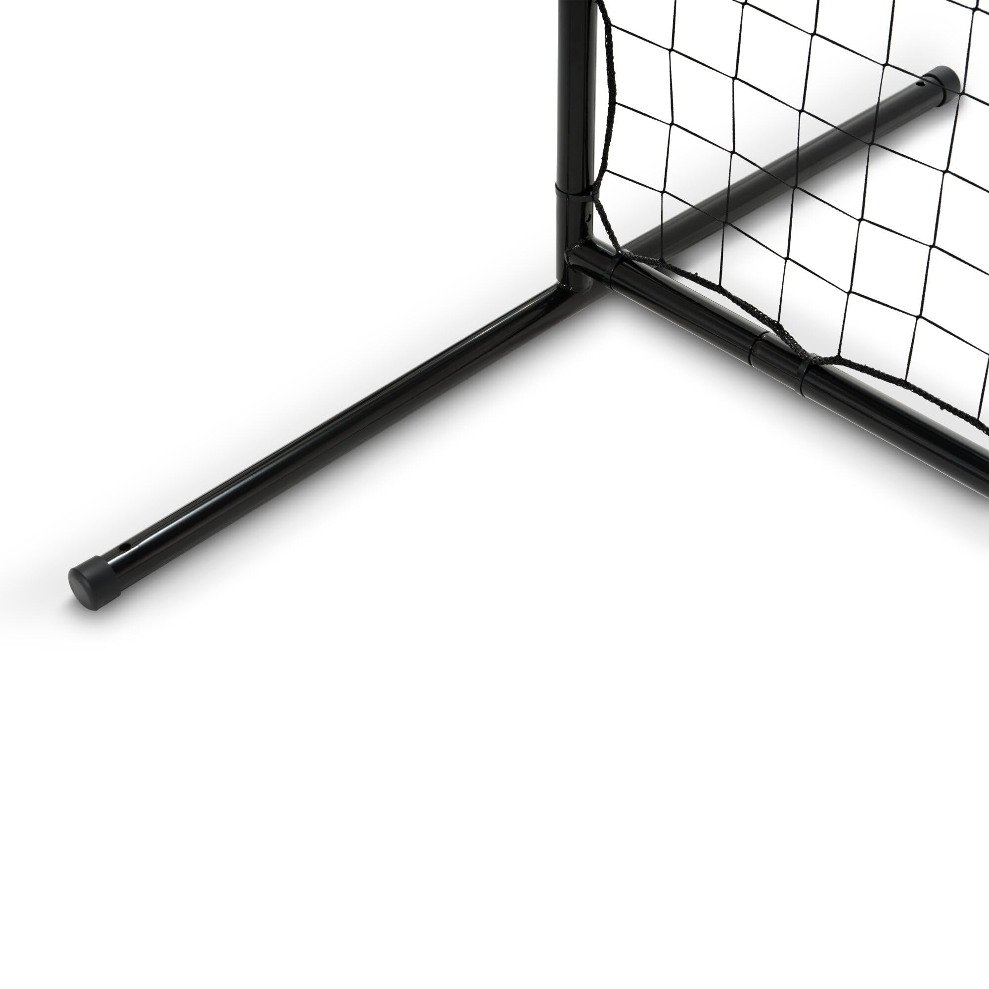 Exit Ballfangnetzanlage Backstop | Leichter Auf- und Abbau | inkl. Heringen und Bodenanker | galvanisierter, pulverbeschichteter Rahmen | für jeden Wetter
