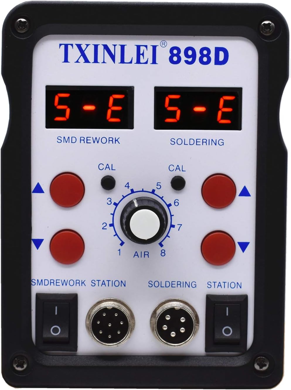 Suреr Brаndѕ TXINLEI 898D 110V Solder Station, 2 in 1 SMD Hot Air Rework Station Solder Gun and Soldering Iron with 12pcs Soldering Tips,Tweezers, Solder Wire, Desoldering Pump 🛒 Crаzу Dеаlѕ TXINLEI 898D 110V Solder Station, 2 in 1 SMD Hot Air Rework Station Solder Gun and Soldering Iron with 12pcs Soldering Tips,Tweezers, Solder Wire, Desoldering Pump