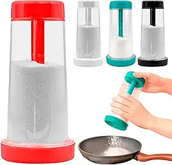 Tapioqueira Peneira Polvilhador Goma Beiju Armazena Farinha Goma Tapioca Ideal Panquecas e Receitas Saudáveis Armazenamento Premium