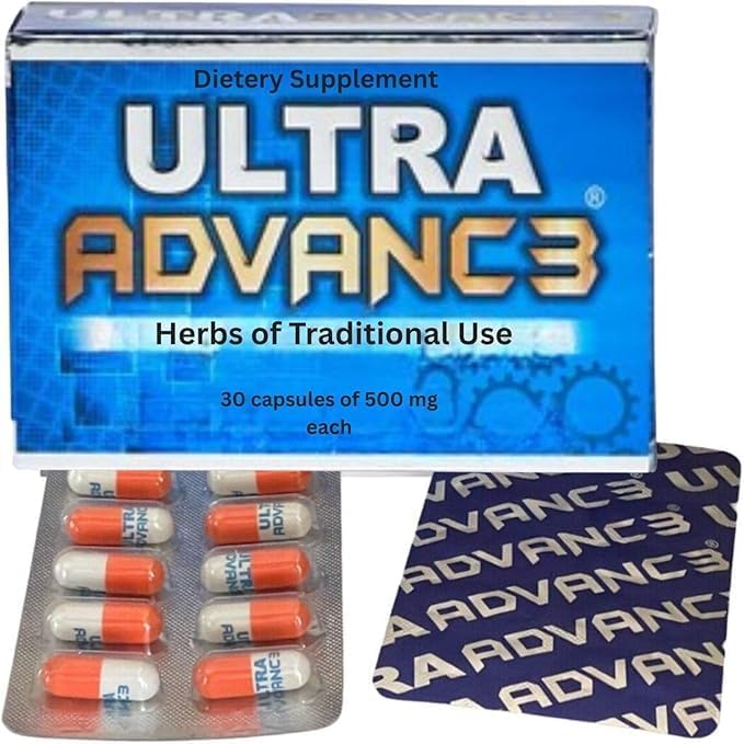 Miniatura 3 de Ultra ADVANC3 Azul, Ultra Advance Blue, el mejor suplemento de apoyo articular con omega-3, cúrcuma, colágeno, vegano, sin OMG, 30 cápsulas de 500