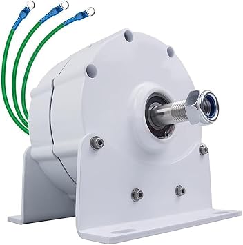 Low RPM Permanent Magnet Alternator,5000W 12V 24V 48V 220V Gearless Free Energy Electric Motor Generator Suitable for Hydro Generators and Wind Turbines