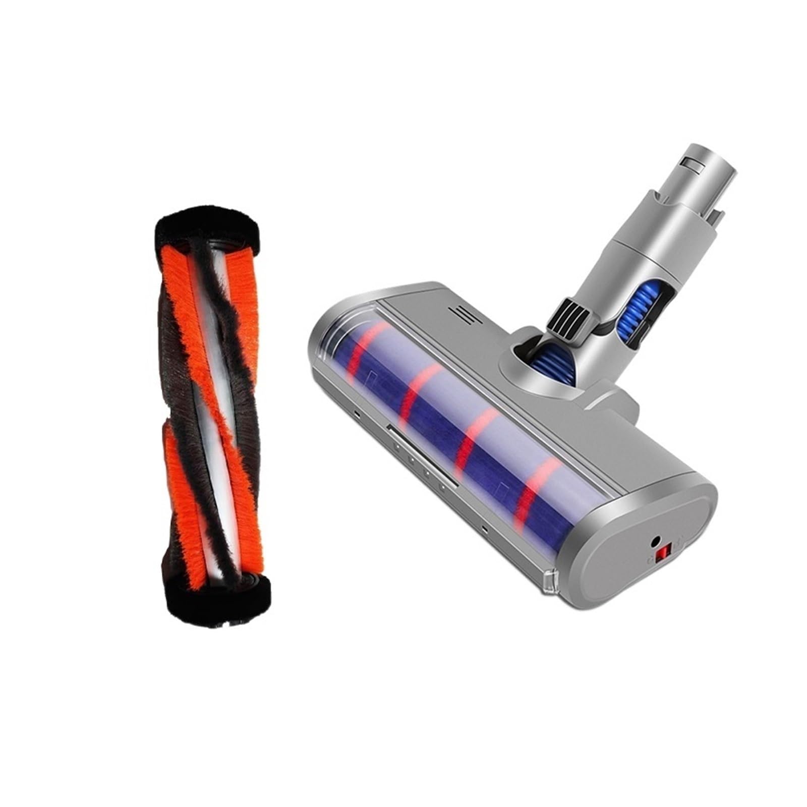 Herramienta De Cabezal De Cepillo De Piso Motorizado, Barra De Cepillo De Repuesto De Cabezal De Rodillo De Barredora Suave For Aspiradora. Compatible con Dyson. V6 DC44 DC61 DC62 (Color : 4pcs)