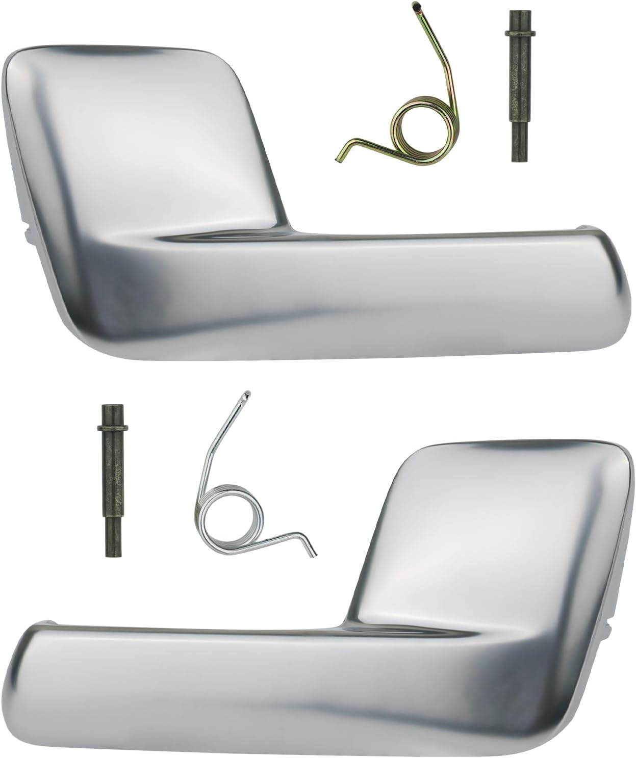 TQPONLY 1 Pair Interior Door Handle Driver and Passenger Side,Compatible with 2003-2006 Ford Expedition Front or Rear,Inner Handle Inside Door Lever
