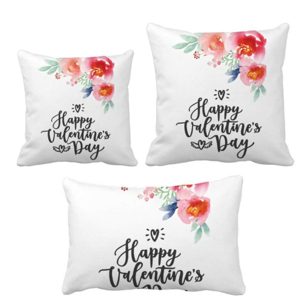 Coussins de canapé avec garnissage : décoration florale élégante pour la Saint-Valentin