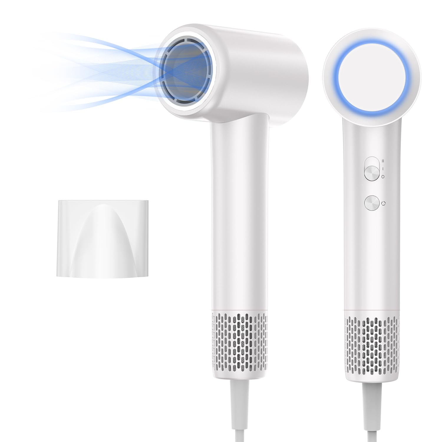 YEEGOR Hair Dryer 110000 RPM High-Speed Blow Dryer with Brushless Motor for Fast Drying Professional Ionic Hair Dryer