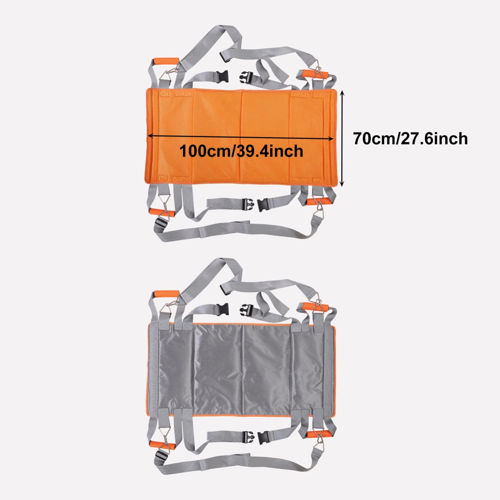 Sábana Deslizante, Tableros de Transferencia, sábanas multifuncionales para Transferencia de Pacientes Sábana Deslizante para Ancianos Paño Deslizante para Pacientes postrados(100cm*70cm)