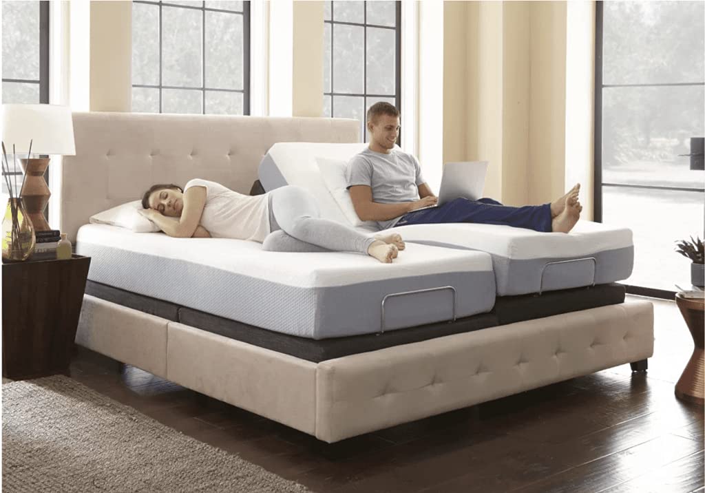 Protector de colchón Split California King para sábanas ajustables estilo cama dividida, 100% algodón de rizo impermeable, 18 pulgadas de profundidad (2 piezas Split Cal King de 36 x 84 pulgadas,
