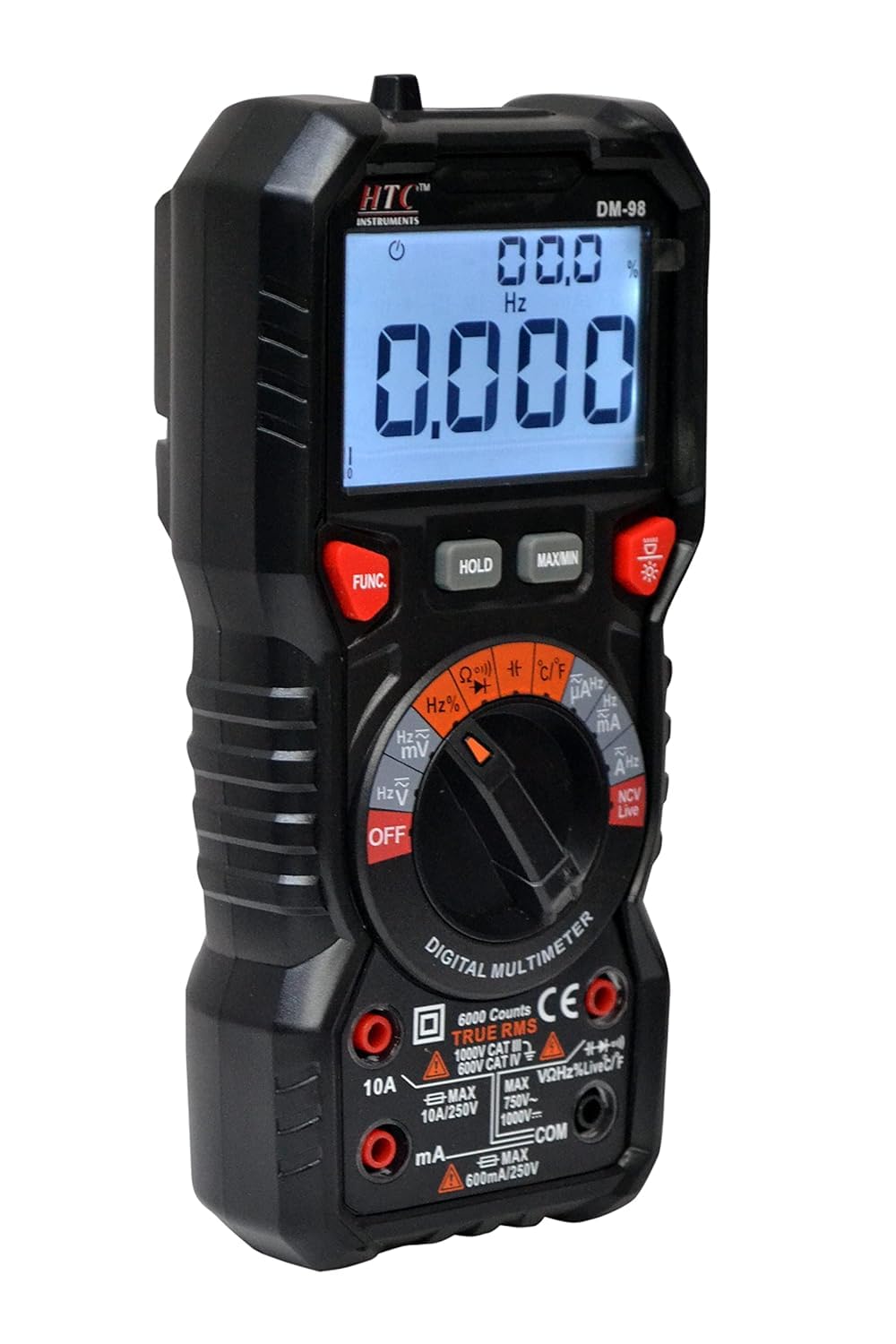 RDWorld HTC DM-98 6000 Counts Digital Multimeter - Yellow (B07WKFMQLP) Amazon Price History, Amazon Price Tracker