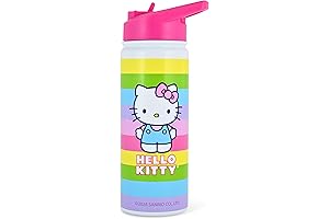 Hello Kitty Water Bottle Kids: Small, Insulated, Stainless Steel