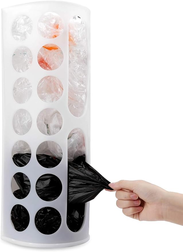 Lunies Wall Mount Bag Dispenser Large Capacity Plastic Bag