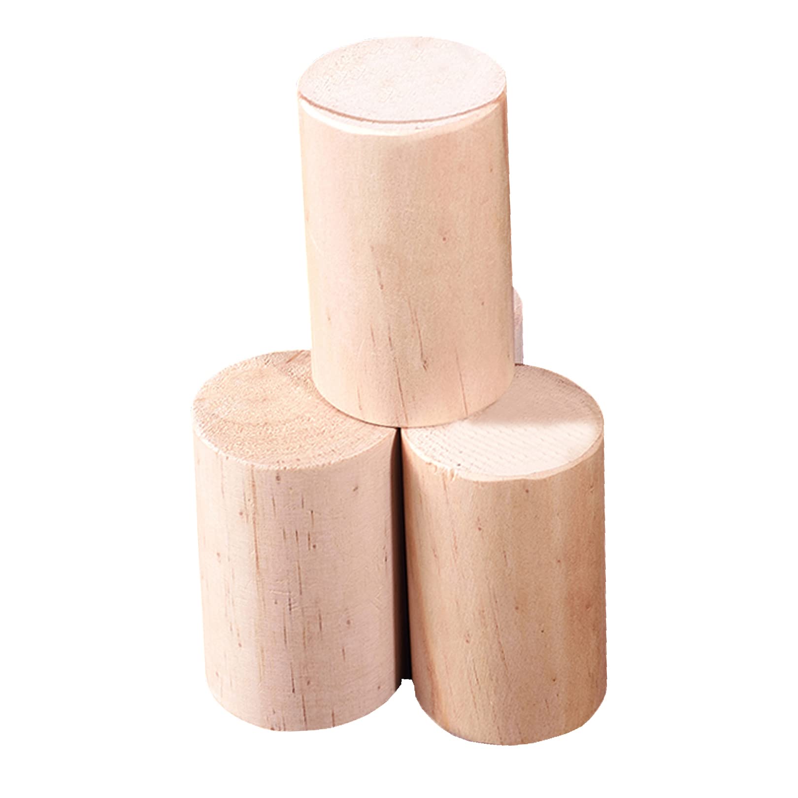 Zcru004 3 Cm Diameter Cylindrical Furniture Riser Wood Furniture Legs Lifter Bed Increase Furniture Elevator Furniture Feet Wood Risers For Sofa Table And Chair 4 Pieces (5Cm)