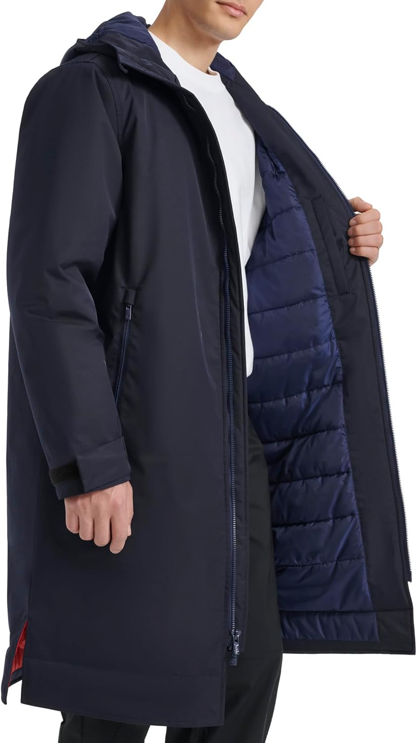 Champion Men's Full-length Sideline Hooded Jacket With Quilted Lining - Image 6