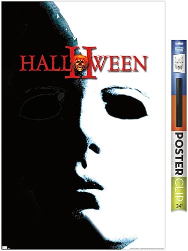 Miniatura 1 de Trends International Halloween II - Póster de pared de una hoja, 34 pulgadas de largo x 22.4 pulgadas de ancho, paquete de póster y clip