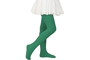 Cozy Lime Green Toddler Tights for Active and Graceful Dancers