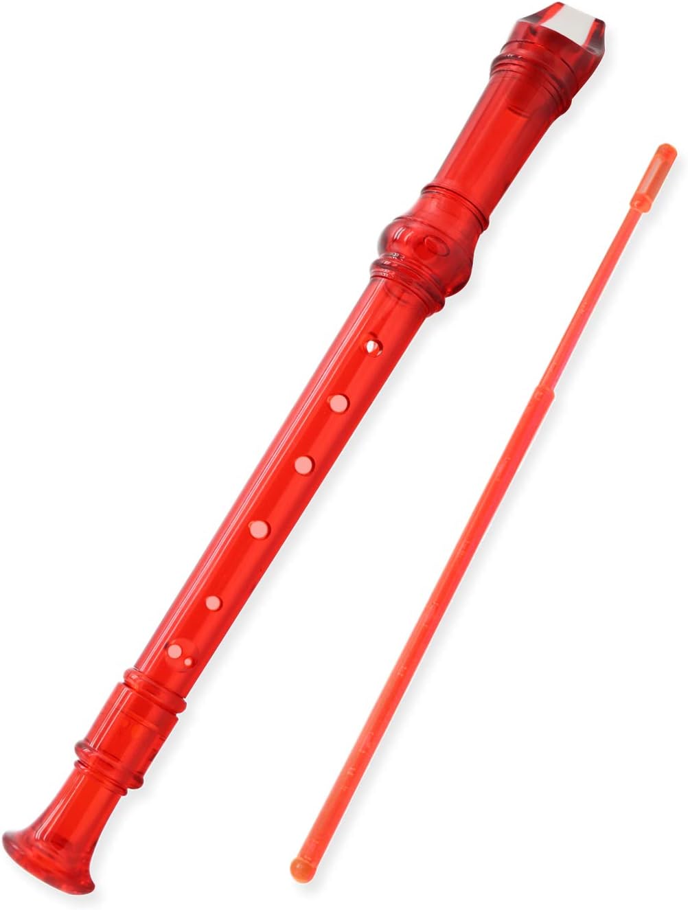 8Bees Descant Soprano Recorder 8 Hole with Cleaning Rod