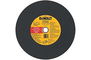 DEWALT DW8020 14-Inch Chop Saw Metal Cut-Off Wheel