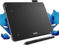 Vista 11 de UGEE Q6 - Tableta de dibujo de 6.5 x 4 pulgadas para teléfono Android con 6 teclas de acceso rápido, tableta gráfica, modo de dibujo ajustable
