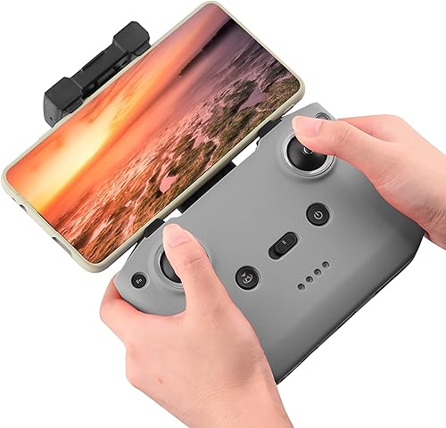 Miniatura 7 de XINANEE - Funda protectora de silicona para mando a distancia DJI RC-N1, DJI Mini 2 Mini 3 Mini 3 Pro Mavic 3 Air 2S (cubierta gris RC-N1)