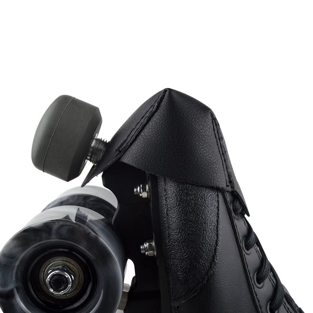 4 protectores de puntera para patines artísticos Roller Derby (azul brillante)