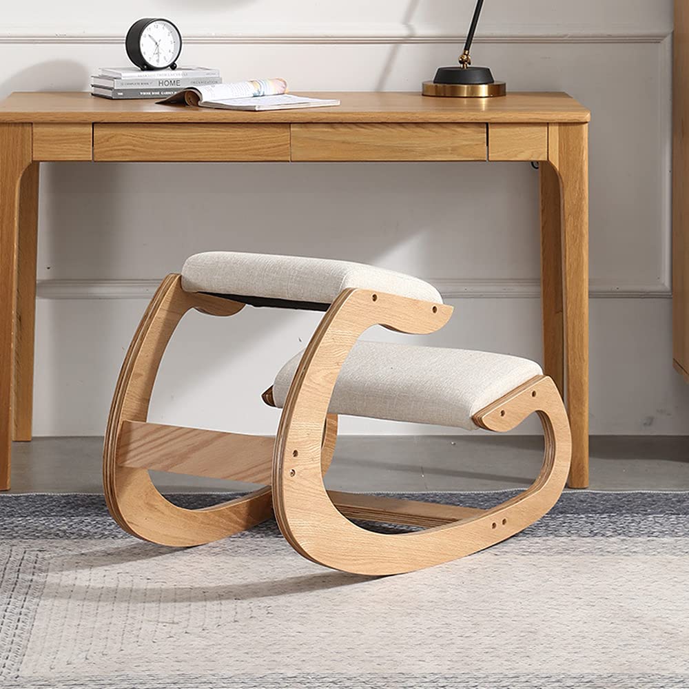 BotaBay Ergonomic Kneeling Chair for Upright Posture, Rocking Chair