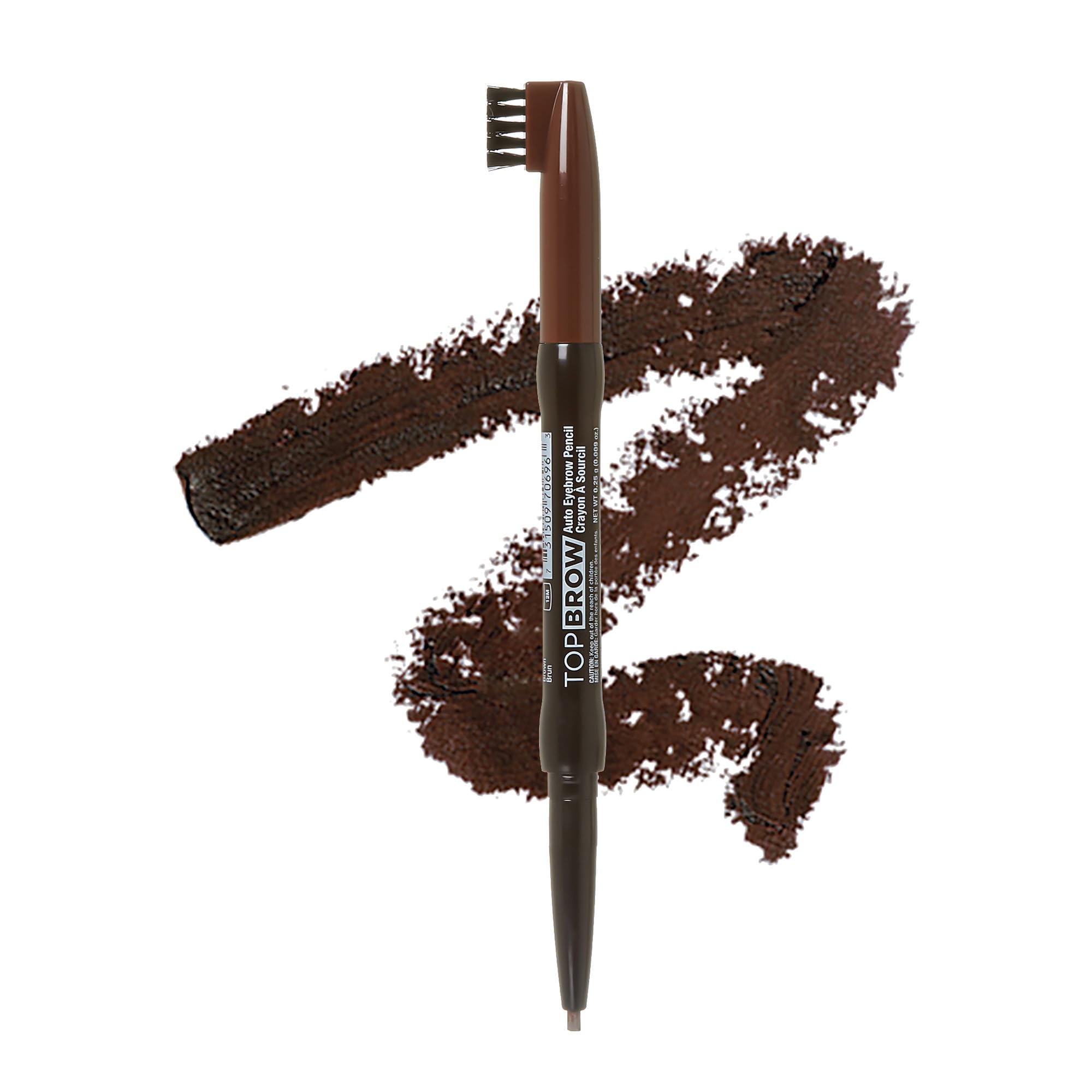 KISS New York Top Brow Auto Pencil, Long-Lasting Eyebrow Makeup Definer