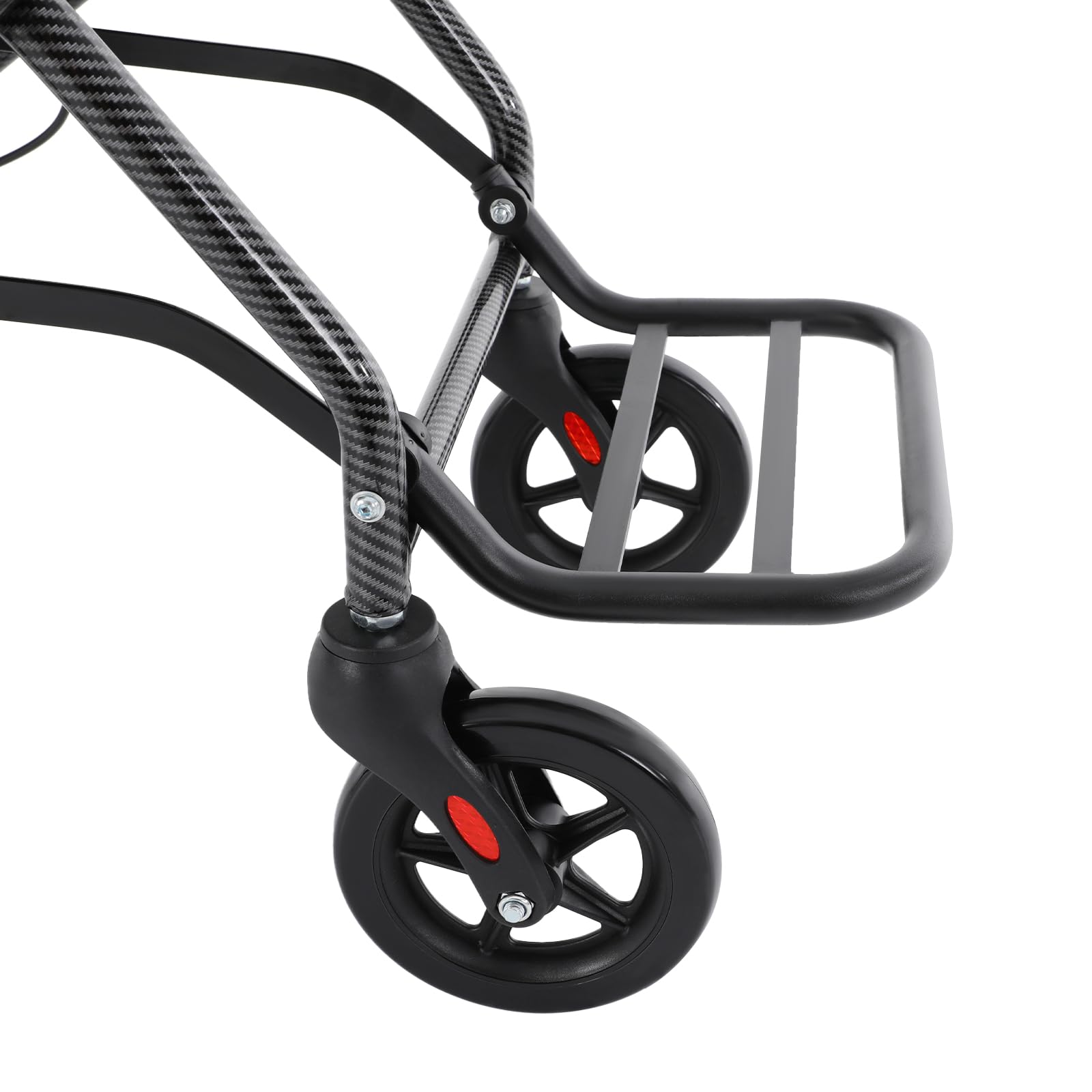Silla de ruedas plegable ligera de viaje – Silla de ruedas plegable con reposabrazos y reposapiés desmontables – Silla de ruedas plegable 100 kg para adultos – Ideal como regalo