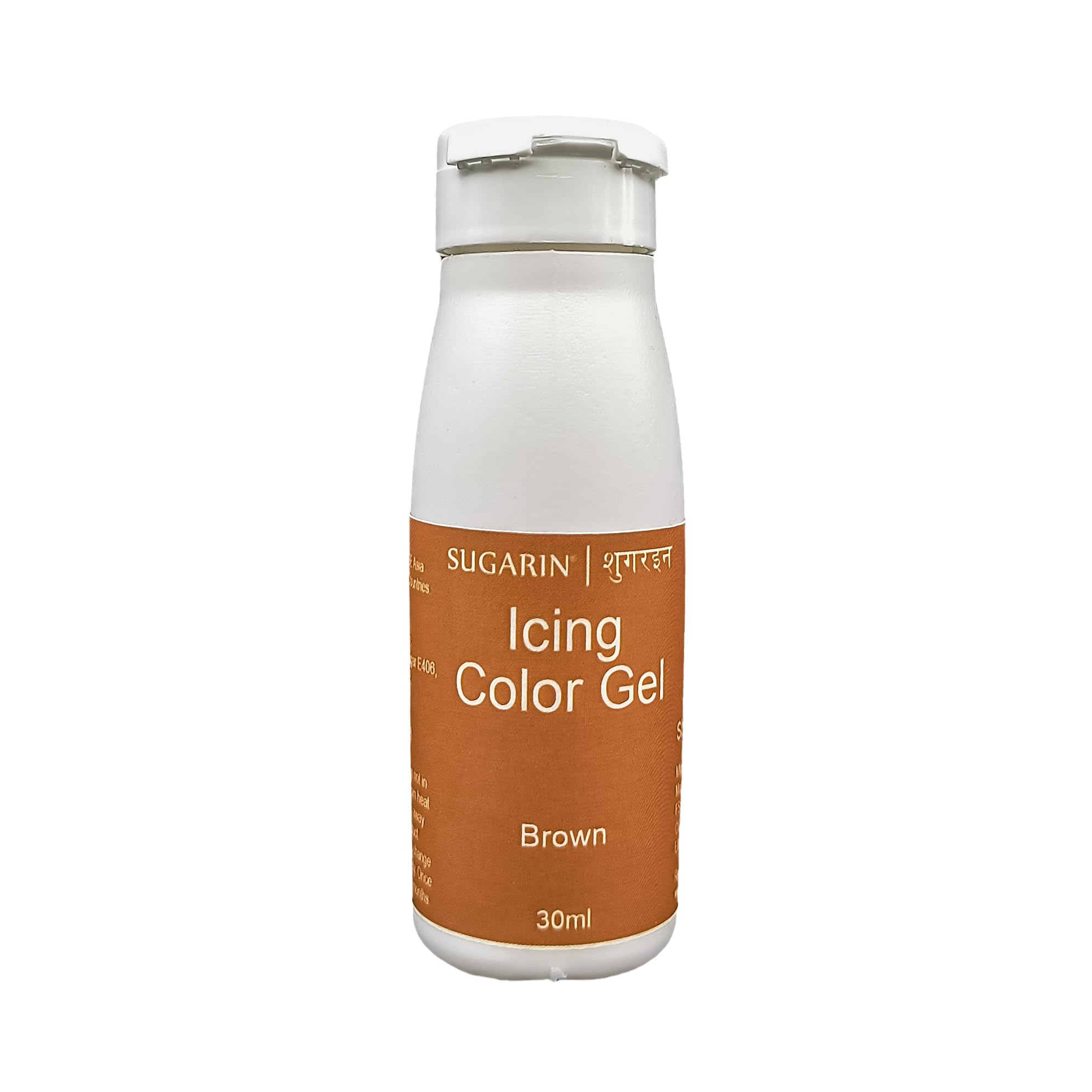 Sugarin Icing Color Gel for Fondant, Brown, 25 Gram