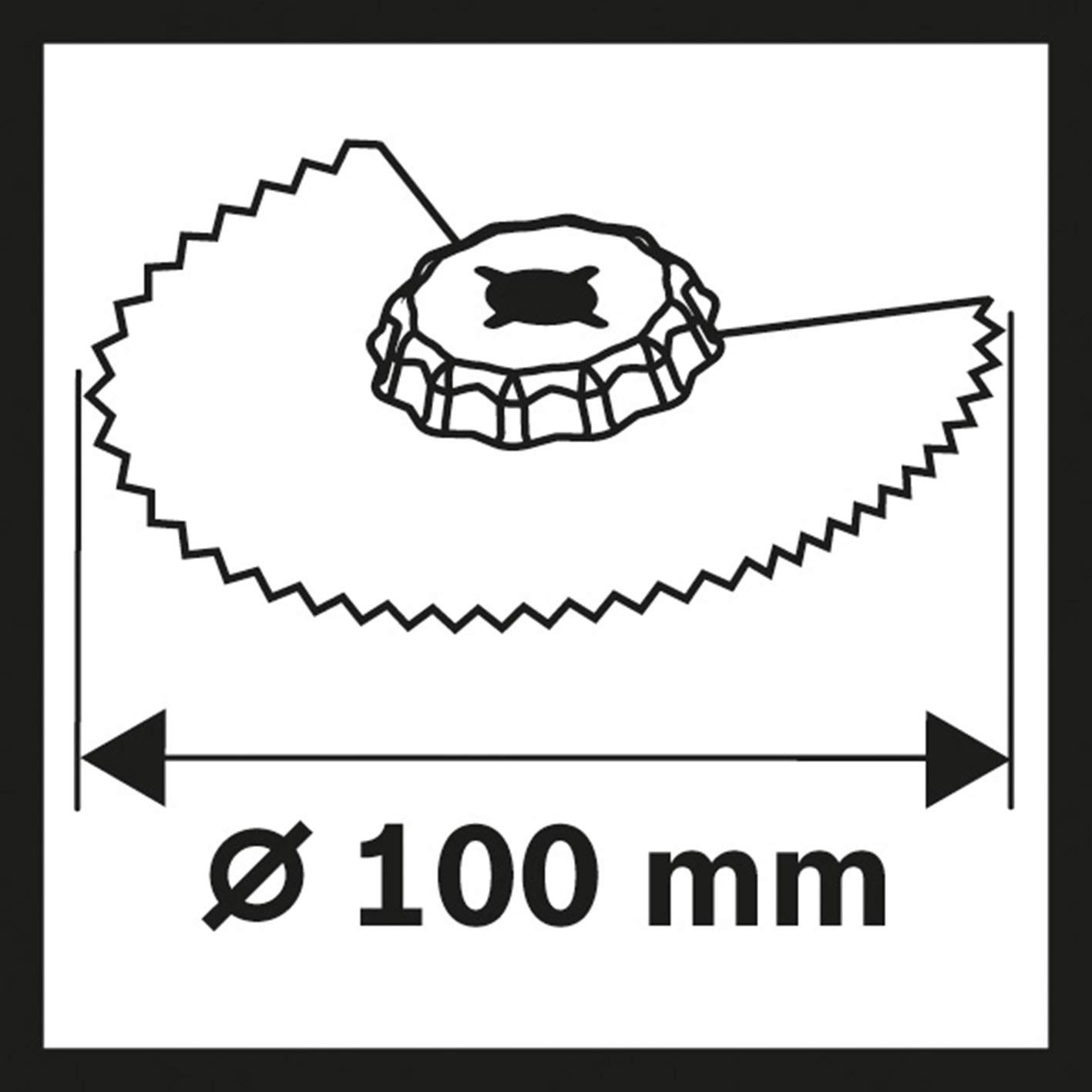 Bosch Professional 10x Segment Blade ACZ 100 BB (for Wood and Metal, 100 mm, Accessory Multitool)
