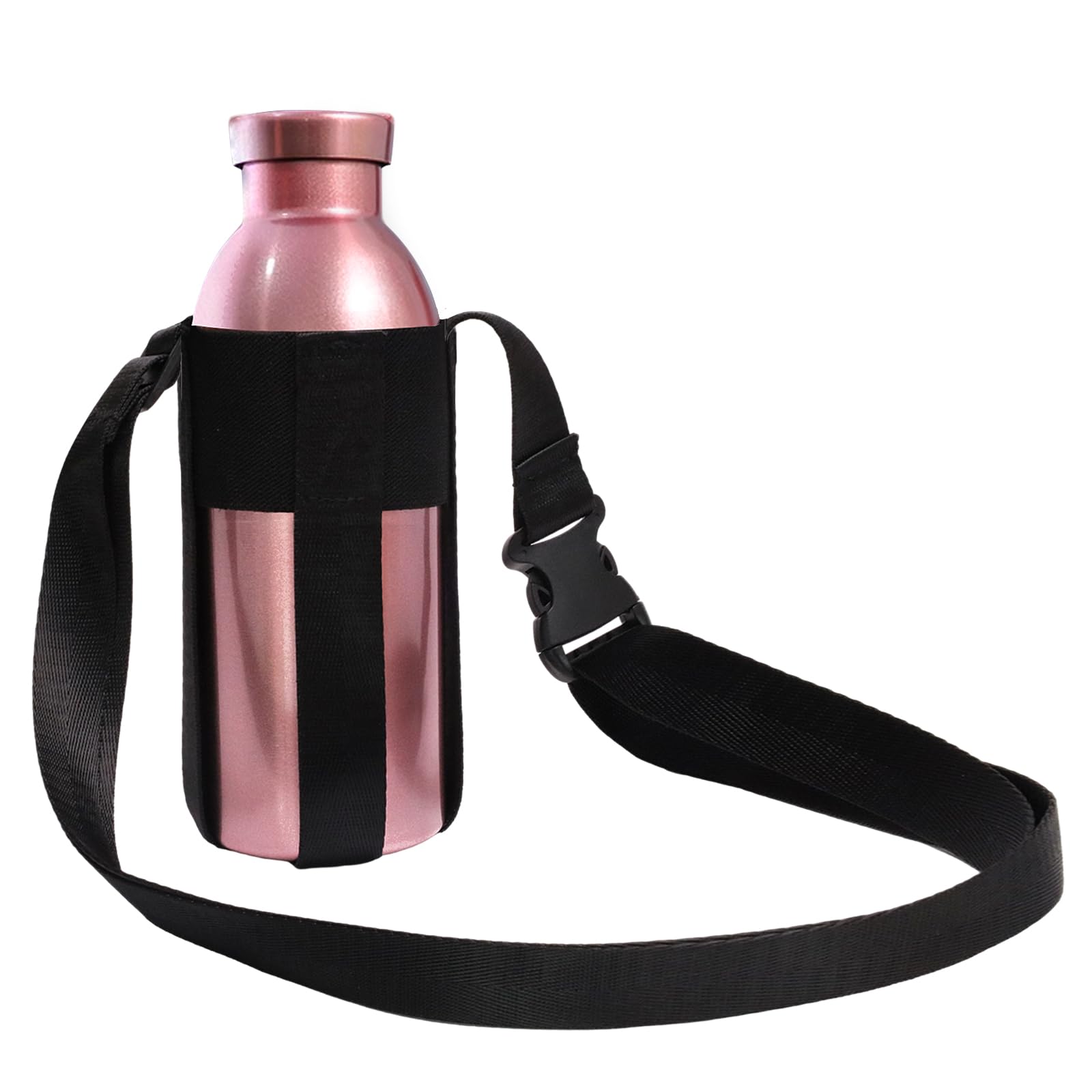 Water Bottle Shoulder Strap, Suitable for 12-32oz, Adjustable Crossbody Bottle Strap For Outdoor(Bottle Excluded)