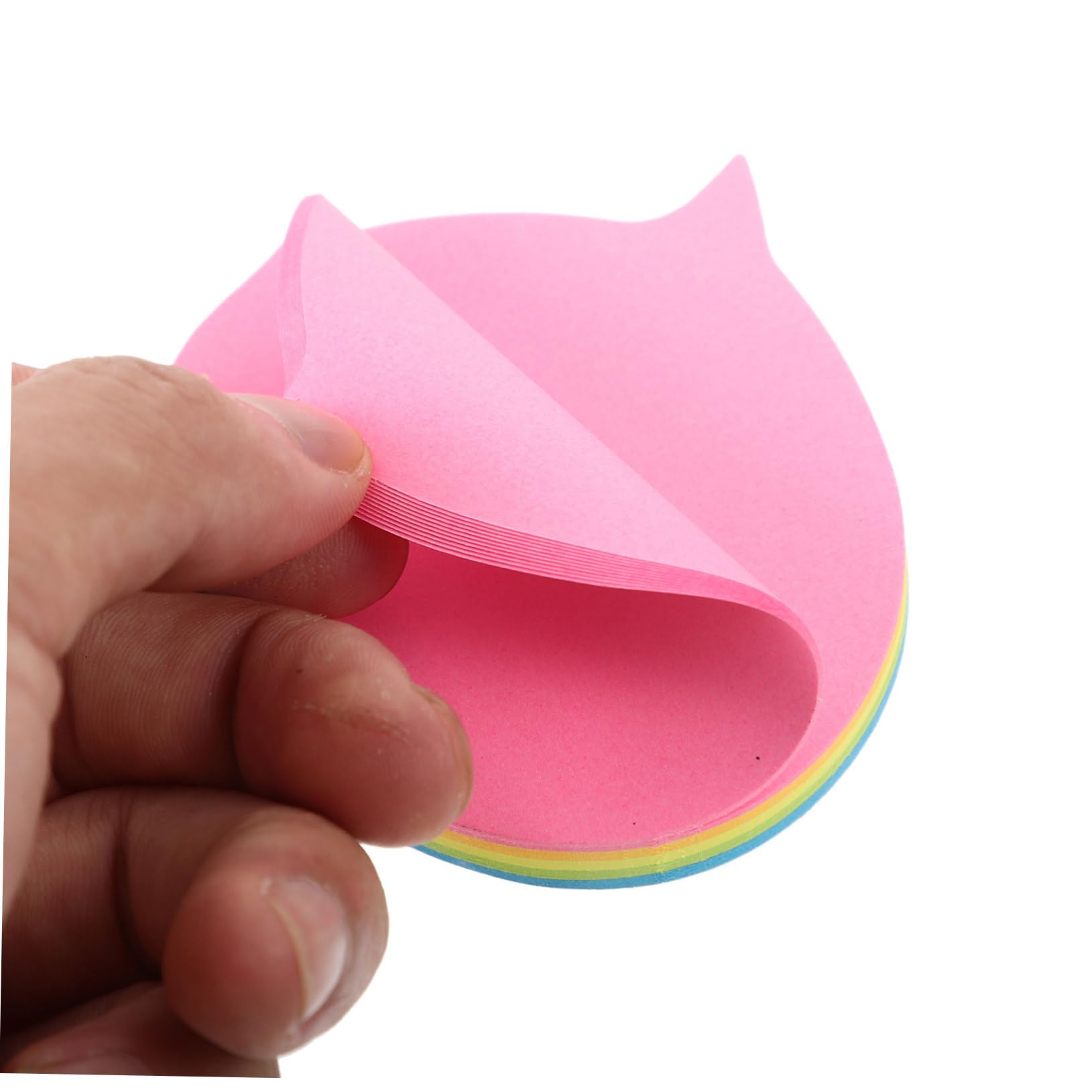 NUOBESTY 2 Pièces 10 Sticky Couleur 400pcs marqueur bloc-notes mignon pastel etiquettes autocollantes étiquettes autocollantes pen blocs-notes de bureau blocs-notes collants Papier
