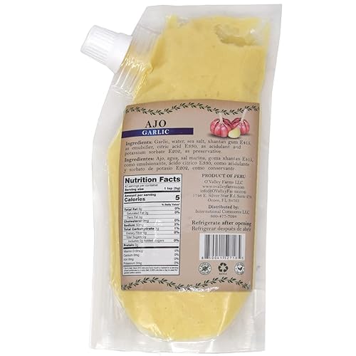 Miniatura 4 de OValley Farms - Pasta de ajo peruana Ajo 75 onzas paquete de 1