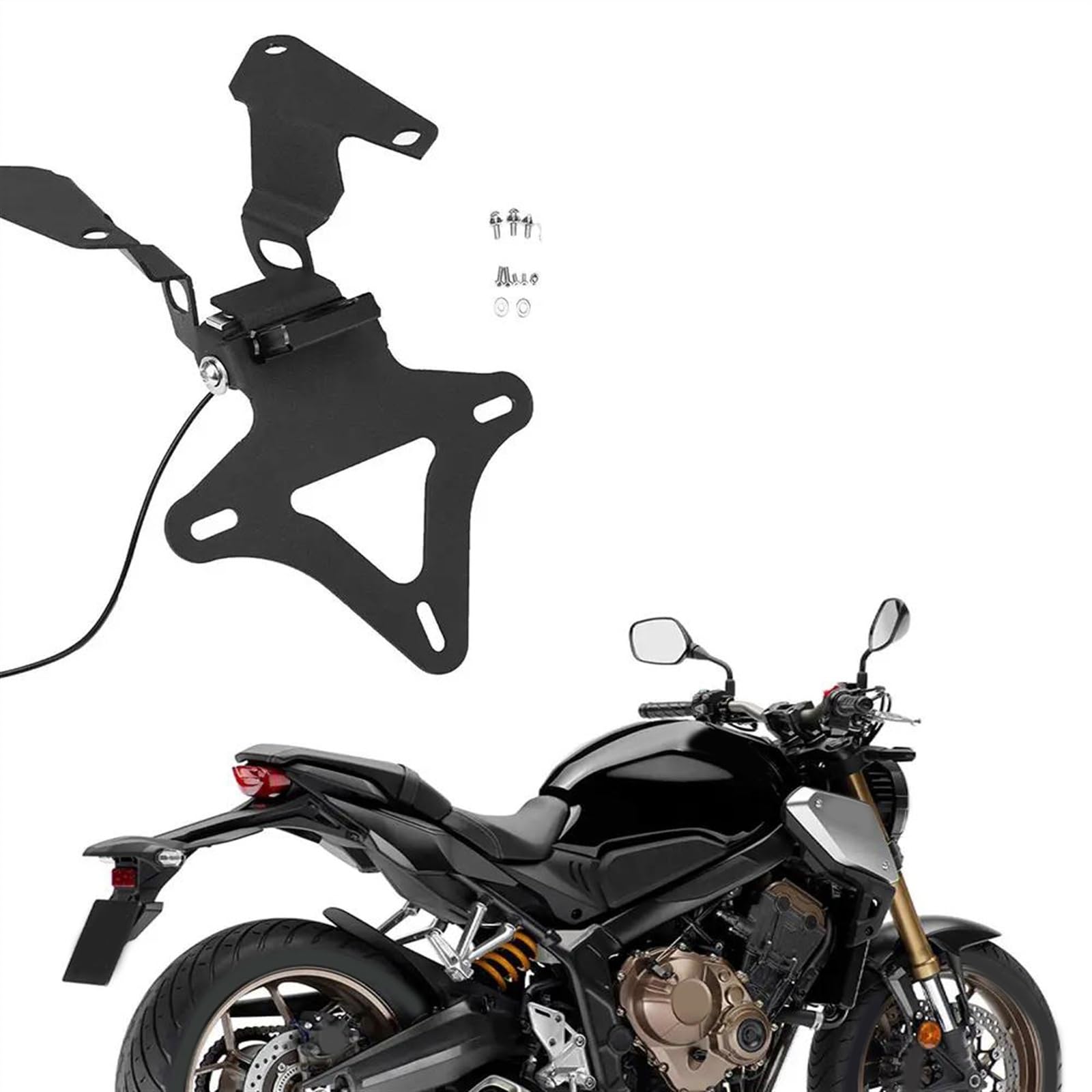 Amazon.co.jp: オートバイのナンバープレートホルダーホンダ CB650R 