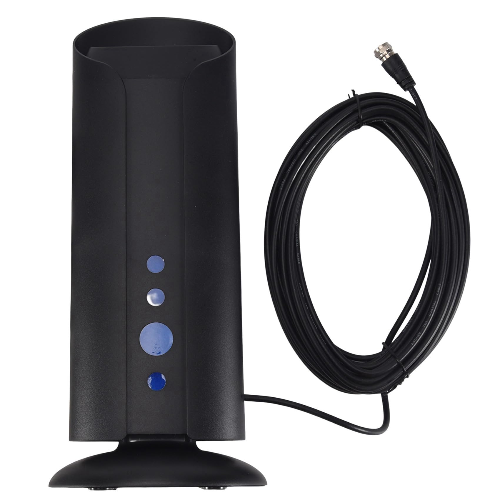 moonsun 2 x Antenna TV 8K 4K Full HD Antenna HDTV da oltre 450 miglia di portata, con il amplificatore potente e amplificatore di segnale per Smart TV
