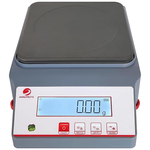 Balanza analítica de precisión digital de 13.2 lbs, balanza electrónica de alta precisión, balanza de joyería báscula científica báscula de