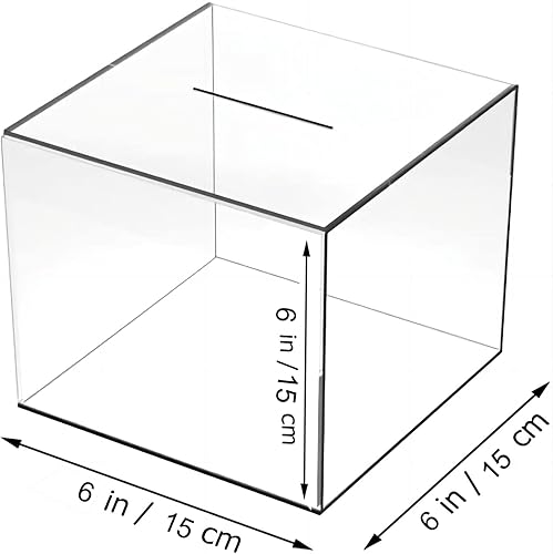 Miniatura 6 de Alcancía transparente para adultos que debe romperse para abrir, caja de dinero acrílica indispensable para niños que ahorran dinero en efectivo,
