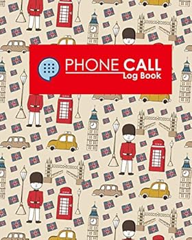 Paperback Phone Call Log Book