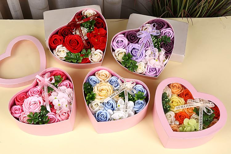30 Fiocchi Rossi Per Confezioni Regalo - Decorazione Per San Valentino, Compleanni E Matrimoni
