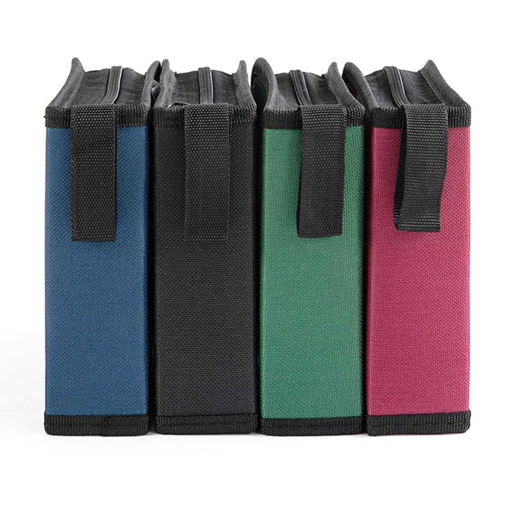 Sac de rangement pour CD de voiture en tissu Oxford avec 40 poches pour ranger vos CD en toute sécurité et organiser les amateurs de musique