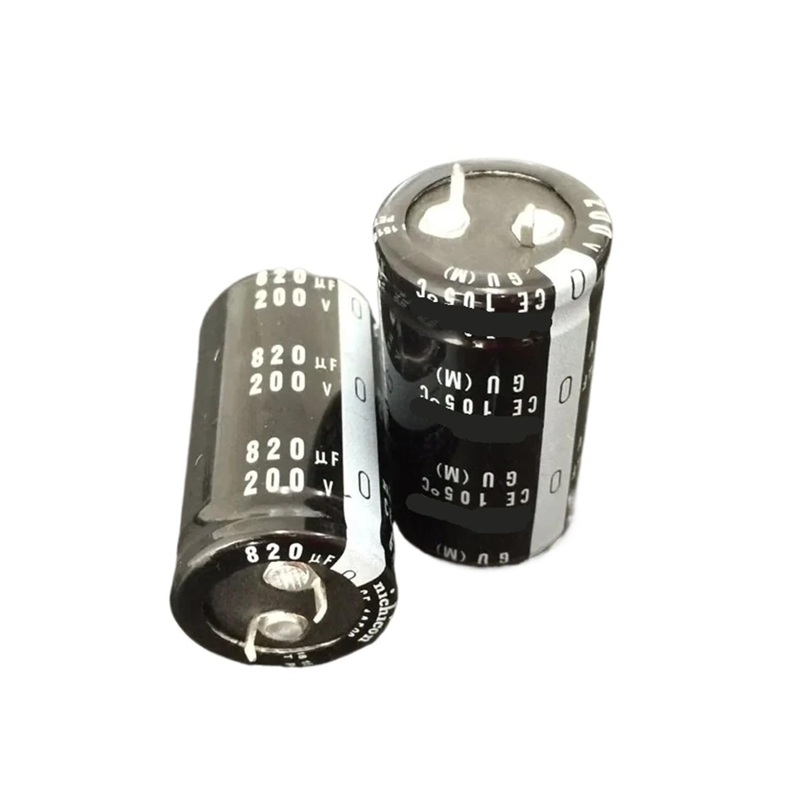 Condensateur électrolytique en Aluminium 820 uF 200 V pour réparations électroniques