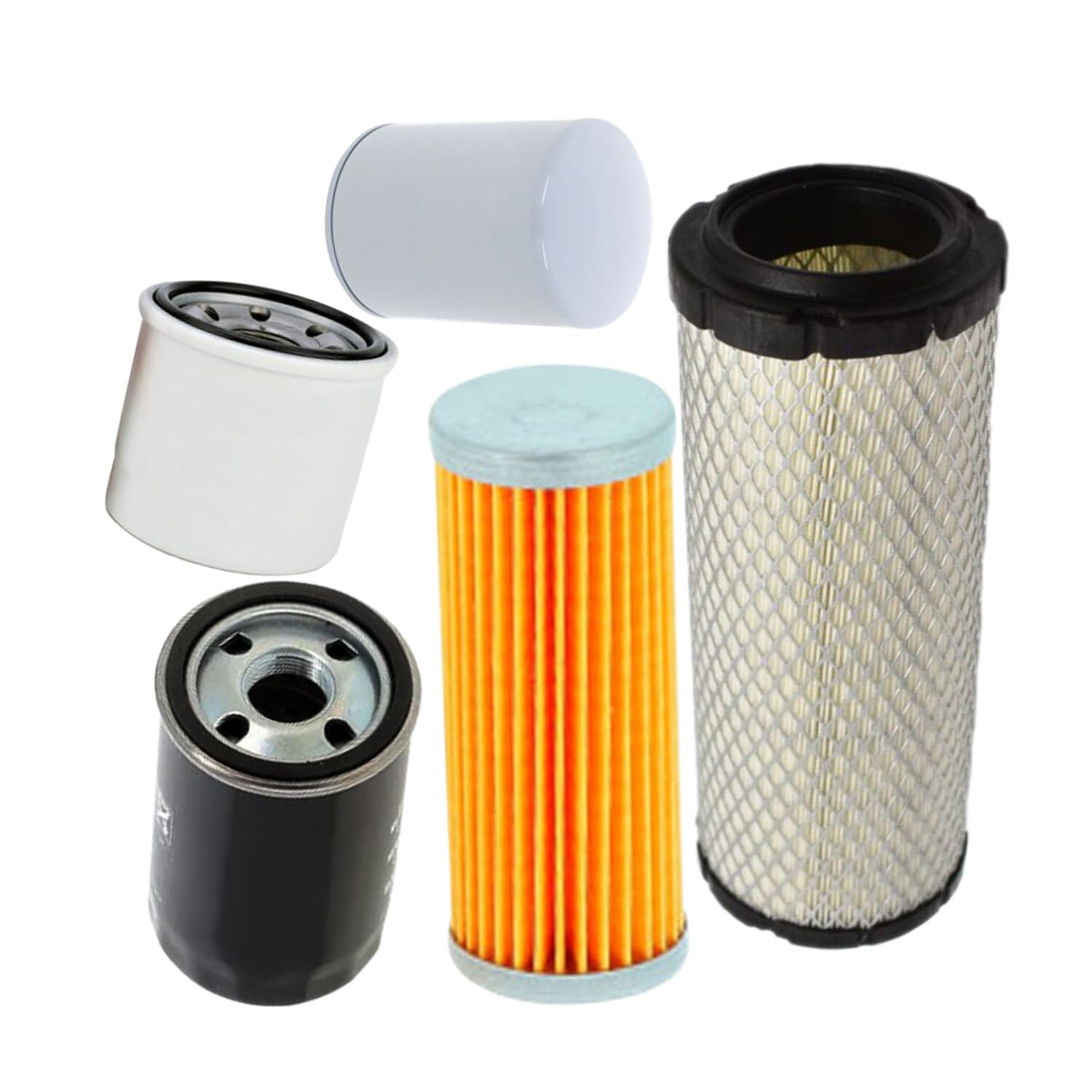 Kit de filtro de aceite y aire 1A8330-05110 198167-24900 SA424 compatible con tractor Yanmar SA221 SA324 SA424