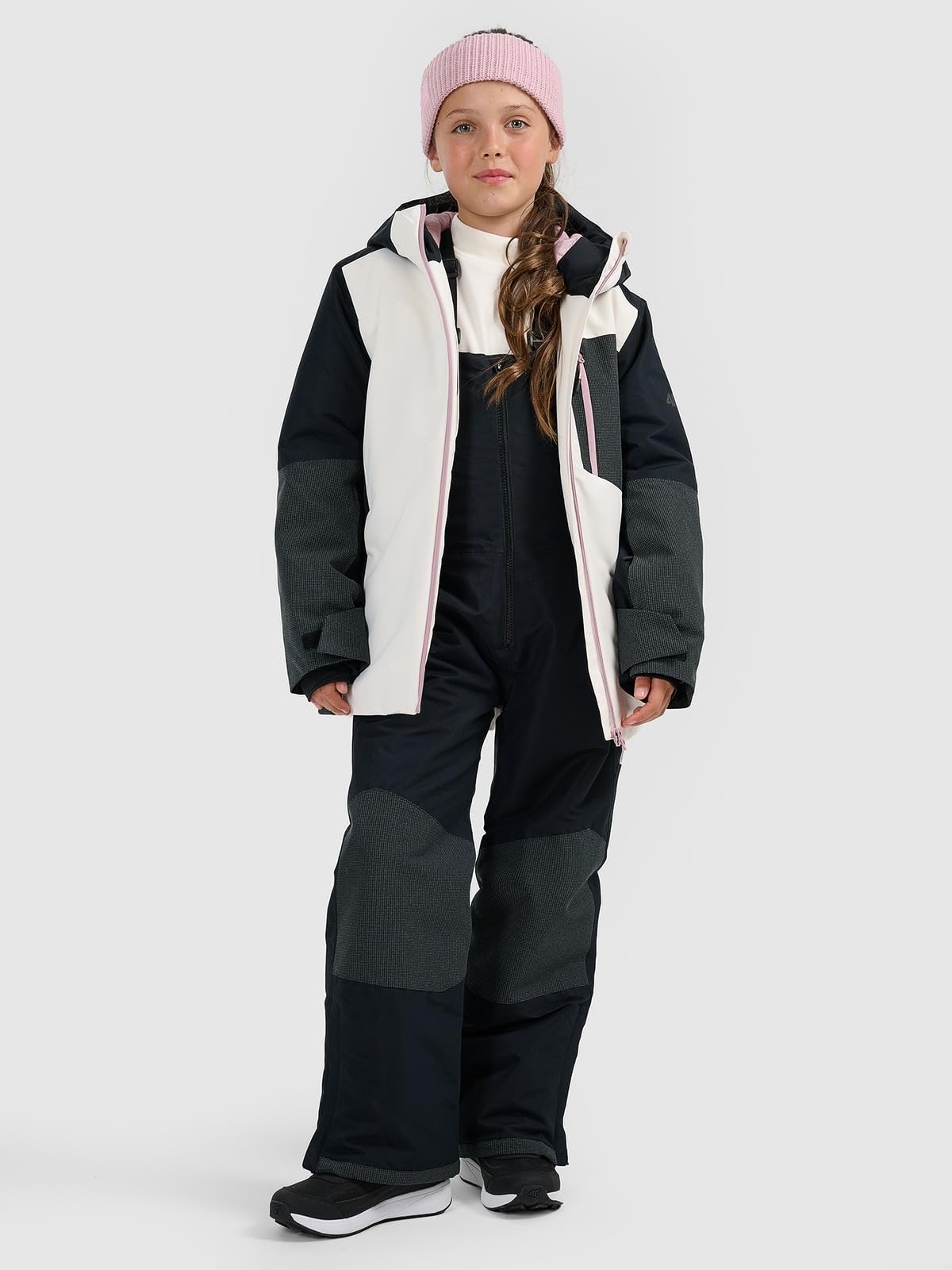 4F Kurtka snowboardowa membrana 10000 dziewczęca