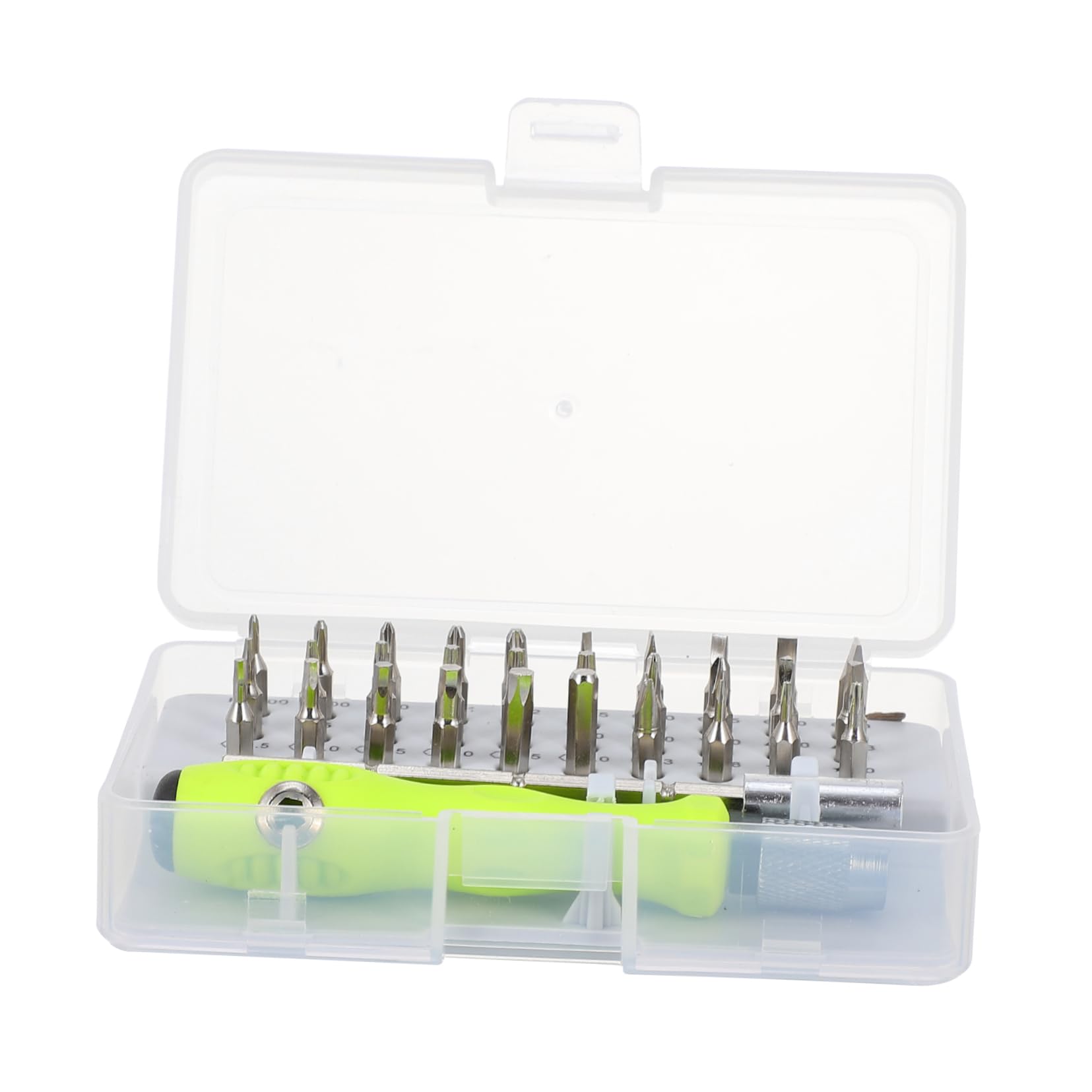 LALAFINA Screwdriver Set 32-in-1 Ratchet Pentalobe Precision for Electronics Mechanical