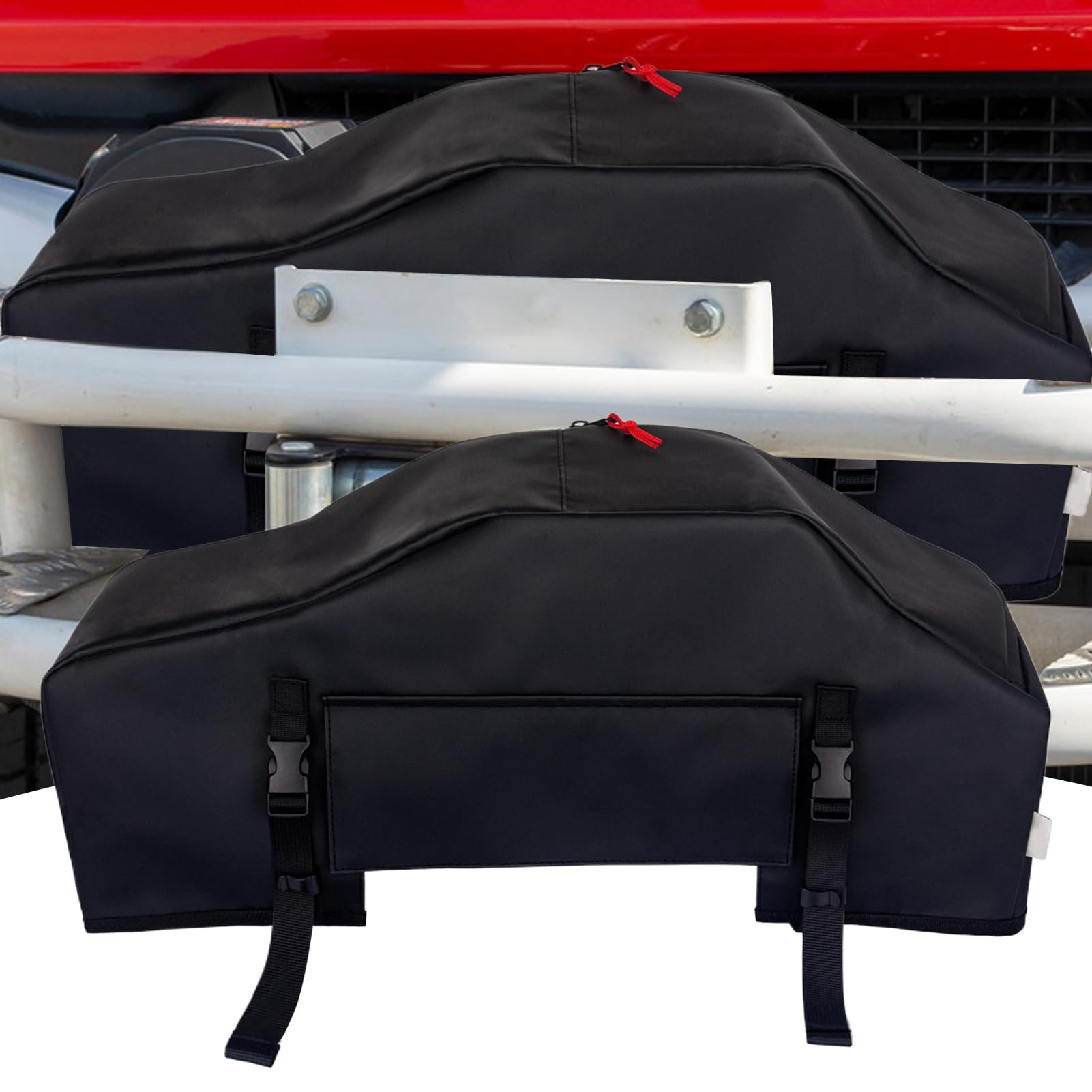 Copriargano per Veicoli - Copri Verricello Elettrico UV-Resistente,Protezione UV e Impermeabile per Viaggi Stradali, Avventure all'Aperto e Campeggio