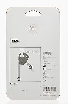 登山用品 PETZL - Petzl  MICRO TRAXION Petzl Nano Traxion | Weigh My Rack